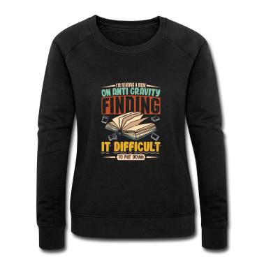 Geschichte LK Pullover - Ich Lese Ein Buch Über Anti-Schwerkraft-Design