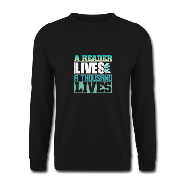 Geschichte LK Pullover - Ein Leser Lebt Tausend Leben Beim Lesen Von Design