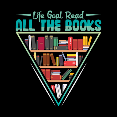 Motiv Lebensziel Lesen Sie Alle Bücher, Die Design