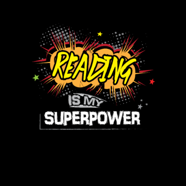 Motiv Lesen Ist Mein Supermacht-Schreibhemddesign