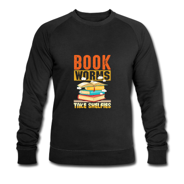 Geschichte LK Pullover - Buchwürmer Nehmen Selfies Bibliothek Shirt Design