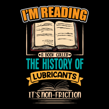 Motiv Das Lesen Eines Buches Namens Schmierstoffe Ist