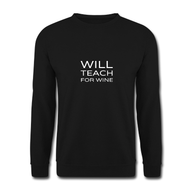 Geschichte LK Pullover - Lustiger neuer Lehrer Professor Geschenk Unterrichten für Wein