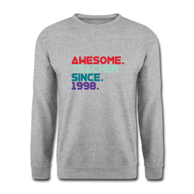 Geschichte LK Pullover - Awesome Teacher since 1998 Lehrer seit 1998