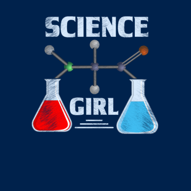 Motiv Wissenschaft Mädchen Geschenk Spaß Wissenschaftler Humor Geschenk