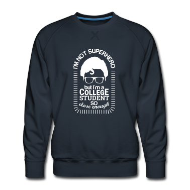 Geschichte LK Pullover - Student Superheld Student Elvis Cool Spruch