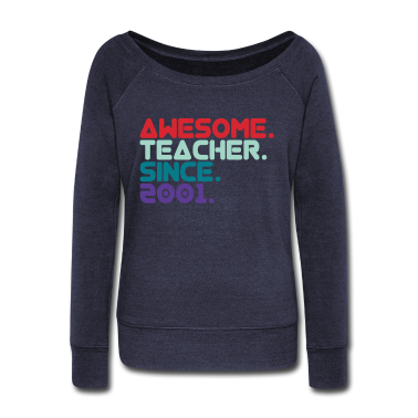 Geschichte LK Pullover - Awesome Teacher since 2001 Lehrer seit 2001