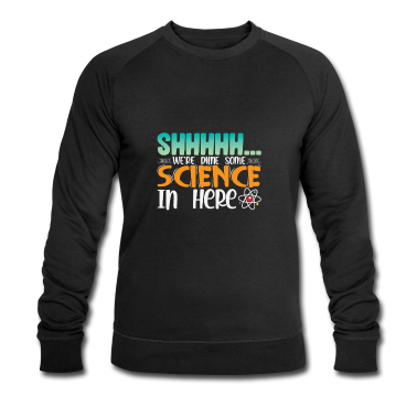 Geschichte LK Pullover - pssst wir machen wissenschaft hier drinen