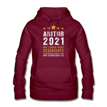 Geschichte LK Hoodie - Abitur 2021 Corona Abi Geschichte schreiben