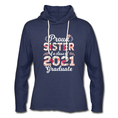 Geschichte LK Hoodie - Stolze Schwester Abitur Abschluss 2021