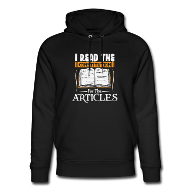 Geschichte LK Hoodie - Ich Habe Die Verfassung Für Die Artikel Gelesen