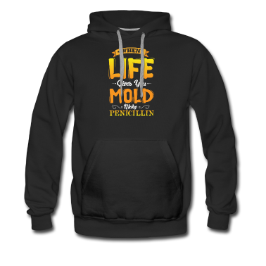 Geschichte LK Hoodie - Gibt dir das leben schleim mach Penicillin drauß