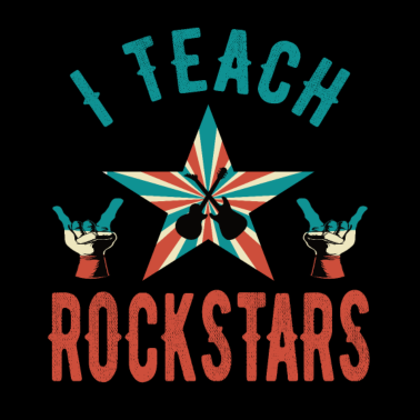 Motiv Ich Unterrichte Rockstars Musiklehrer