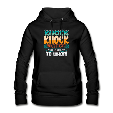 Geschichte LK Hoodie - Knock Knoch Wer Da Ist Zu Wem Zu Wem