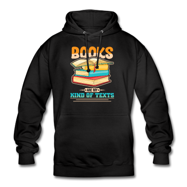 Geschichte LK Hoodie - Bücher Sind Meine Art Von Textlesedesign