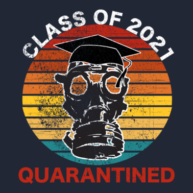 Motiv Abitur Maske Quarantäne 2021