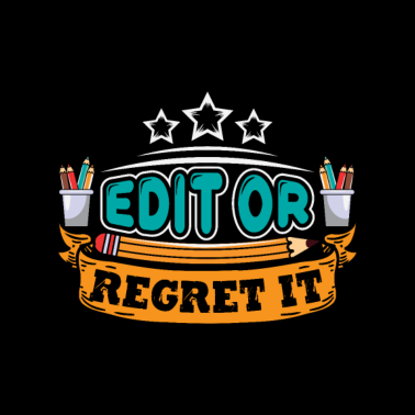 Motiv Bearbeiten Oder Bereuen Sie Es, Schulhemddesign Zu