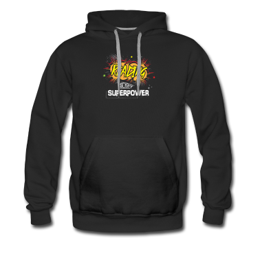 Geschichte LK Hoodie - Lesen Ist Mein Supermacht-Schreibhemddesign