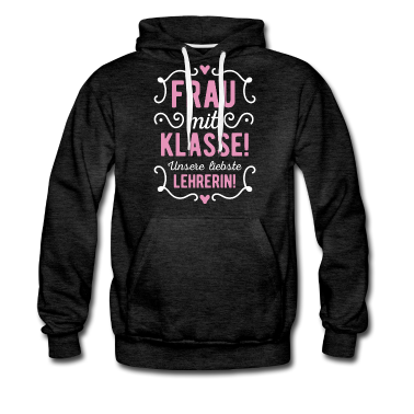 Geschichte LK Hoodie - Beste Lehrerin | Frau mit Klasse süßes Geschenk Sc