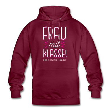 Geschichte LK Hoodie - Beste Lehrerin | Frau mit Klasse süßes Geschenk Sc