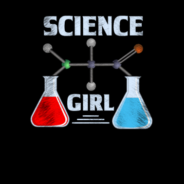 Motiv Wissenschaft Mädchen Geschenk Spaß Wissenschaftler Humor Geschenk