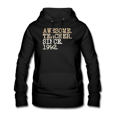 Geschichte LK Hoodie - Lehrer seit 1992 Abschiedsgeschenk vintage Spruch
