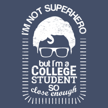 Motiv Student Superheld Student Elvis Cool Spruch