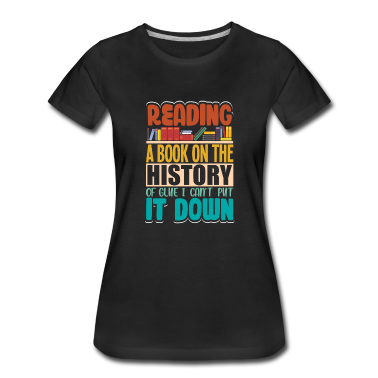 Geschichte LK T-Shirt - Lesen Eines Buches Über Die Geschichte Des