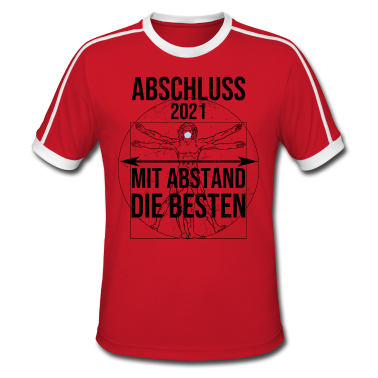 Geschichte LK T-Shirt - Abschluss 2021 Motto Mit Abstand die Besten