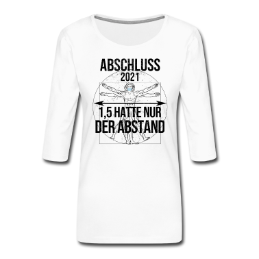 Geschichte LK T-Shirt - Abschluss 2021 Motto 1,5 hatte nur der Abstand