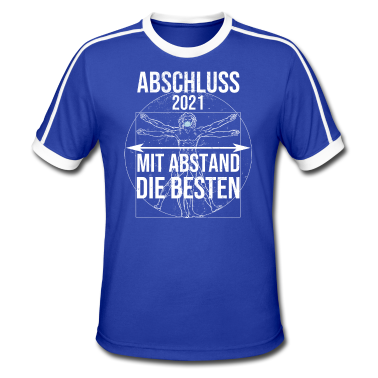 Geschichte LK T-Shirt - Abschluss 2021 Motto Mit Abstand die Besten
