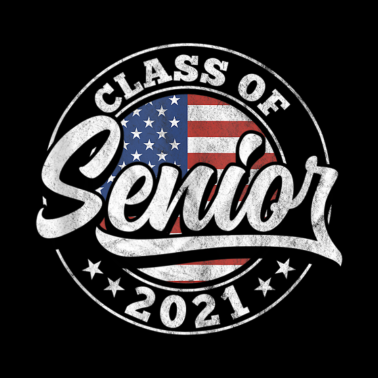 Motiv Abitur Abschluss 2021 Retro Vintage