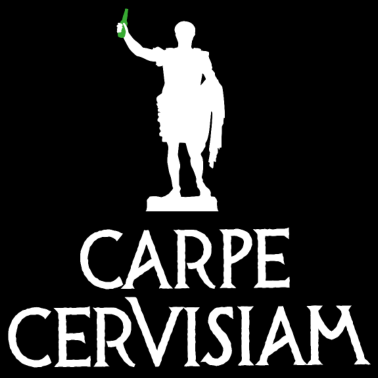 Motiv Carpe Cervisiam lustige Bier Latein Student Lehrer