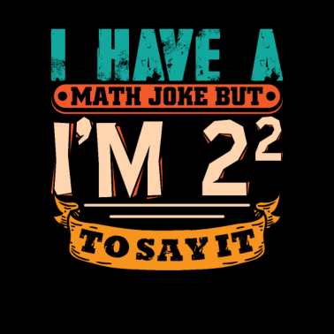 Motiv Lustiger englischer mathe spruch