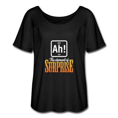 Geschichte LK T-Shirt - Ah! das Element der Überaschung chemie shirt