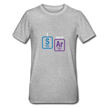 Geschichte LK T-Shirt - Ich she dich wenn du gehst chemie englischer witz