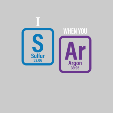 Motiv Ich she dich wenn du gehst chemie englischer witz