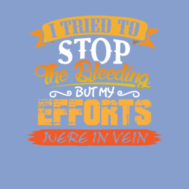 Motiv Ich hab umsonst versucht die Blutung zu stoppen