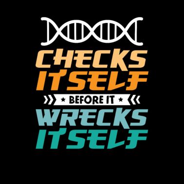 Motiv Überprüft sich selbst bevor es Selbstzerstört