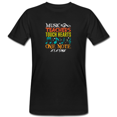 Geschichte LK T-Shirt - Musik lehrer berühren Herzen eine Note je sekunde