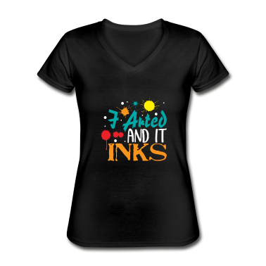 Geschichte LK T-Shirt - Ich hab kunst gemacht und jetzt tintet es