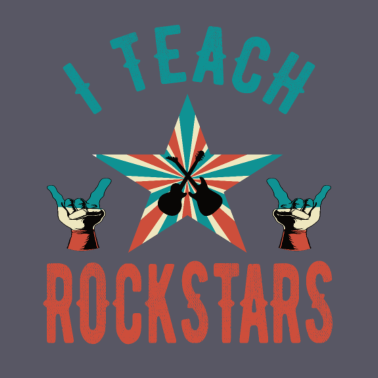 Motiv Ich Unterrichte Rockstars Musiklehrer