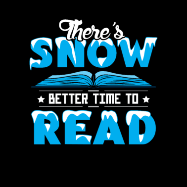 Motiv Es Gibt Schnee Besser Zeit, Um Winterlesung Zu