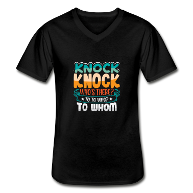 Geschichte LK T-Shirt - Knock Knoch Wer Da Ist Zu Wem Zu Wem