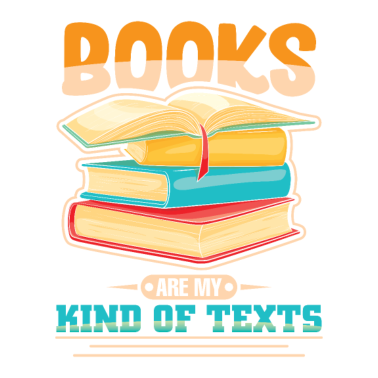 Motiv Bücher Sind Meine Art Von Textlesedesign