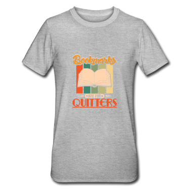 Geschichte LK T-Shirt - Lesezeichen Sind Für Quitter Witzlesedesign