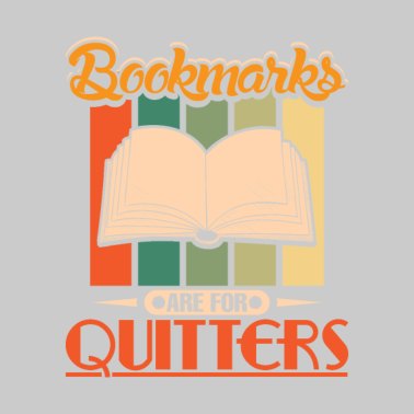 Motiv Lesezeichen Sind Für Quitter Witzlesedesign