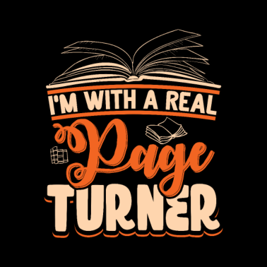 Motiv Ich Habe Eine Echte Page Turner-Lesebeziehung