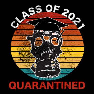 Motiv Abitur Maske Quarantäne 2021
