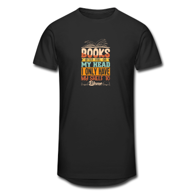 Geschichte LK T-Shirt - Bücher Fühlen Sich Oft Auf Meinem Kopf An Ich Habe